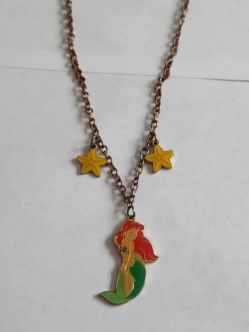 Vintage Disney Little Mermaid Necklace
